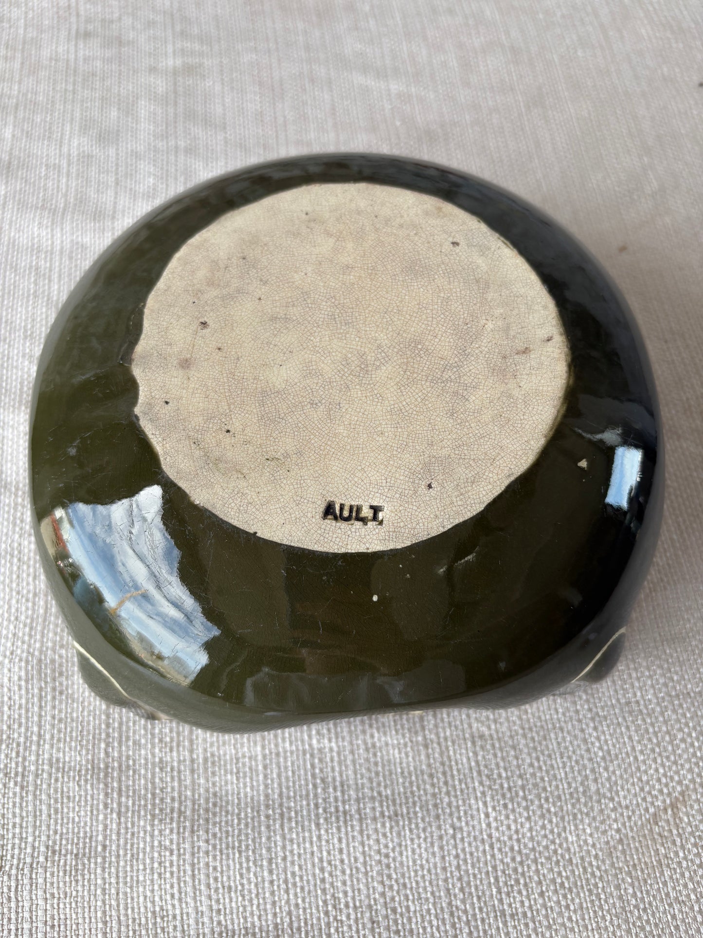 Vintage AULT Handcrafted Ceramic Bowl / Catchall Vessel