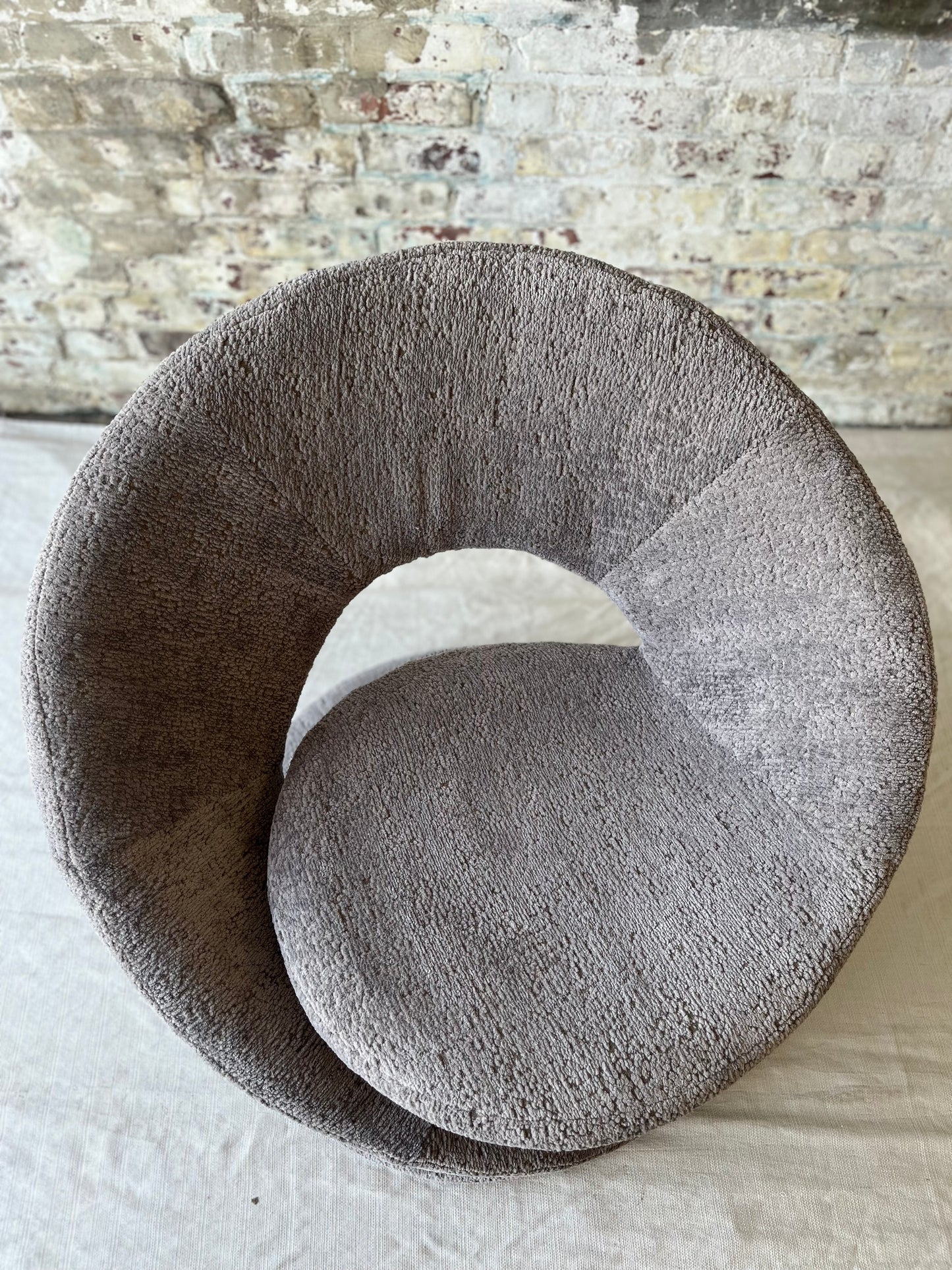 Louis Durrot Style Spiral Ribbon Chair