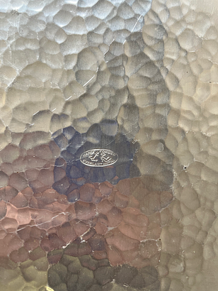 Everlast Tray with Pine Motif – Industrial Rustic Charm