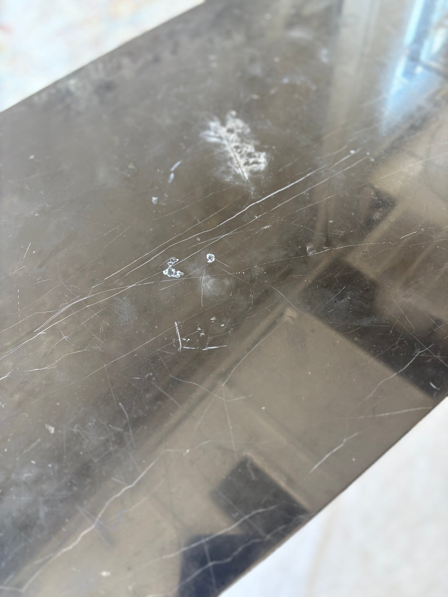 Black Marble Console