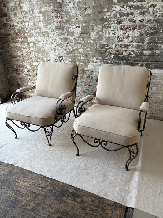 Pair of Outdoor Patio Chairs