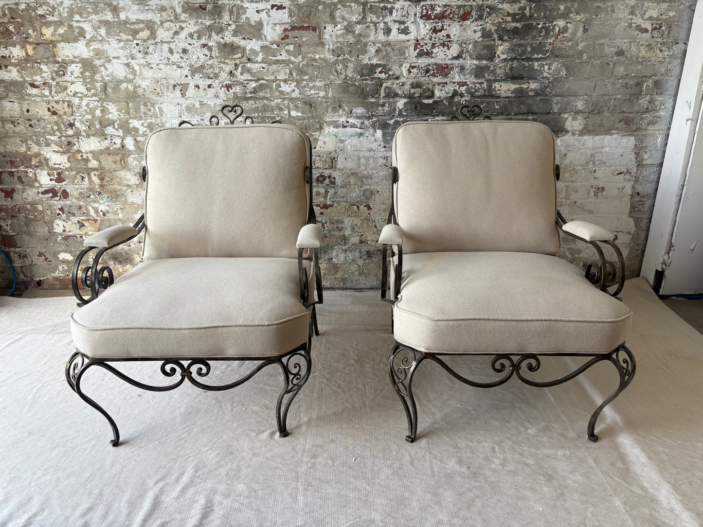Pair of Outdoor Patio Chairs