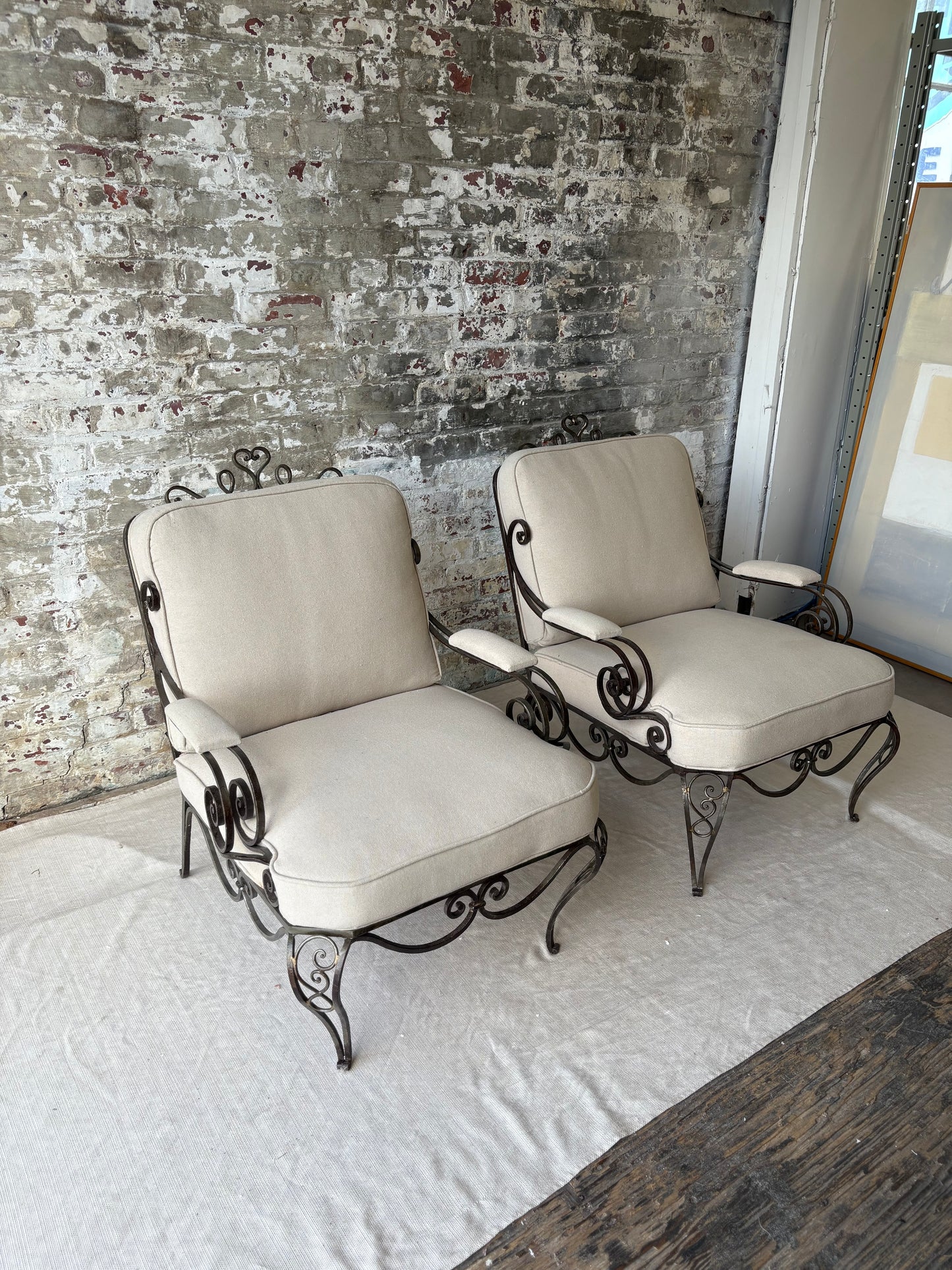 Pair of Outdoor Patio Chairs