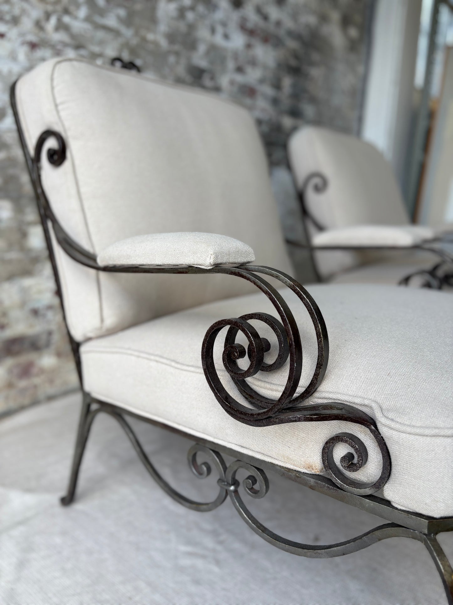 Pair of Outdoor Patio Chairs