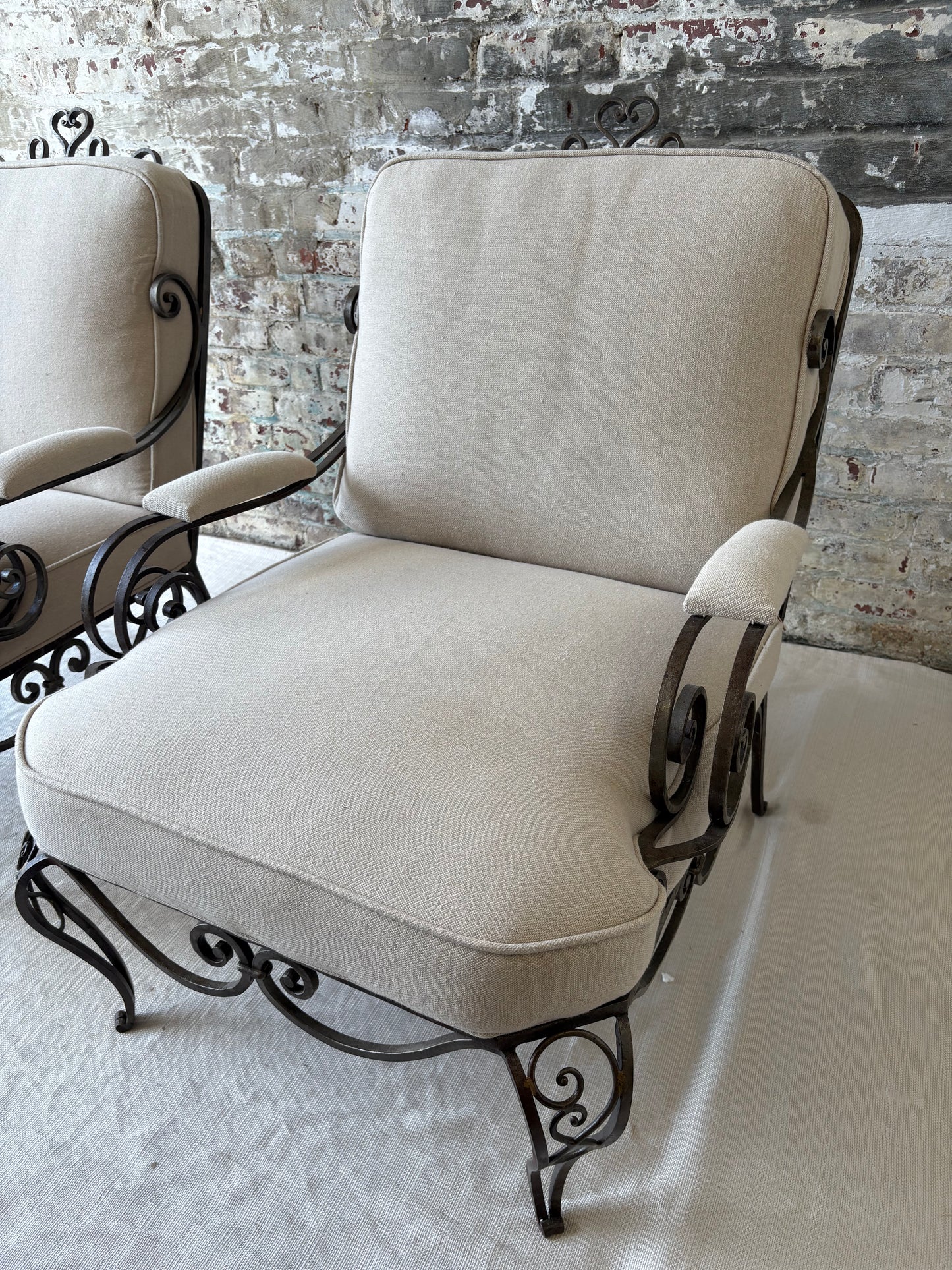 Pair of Outdoor Patio Chairs