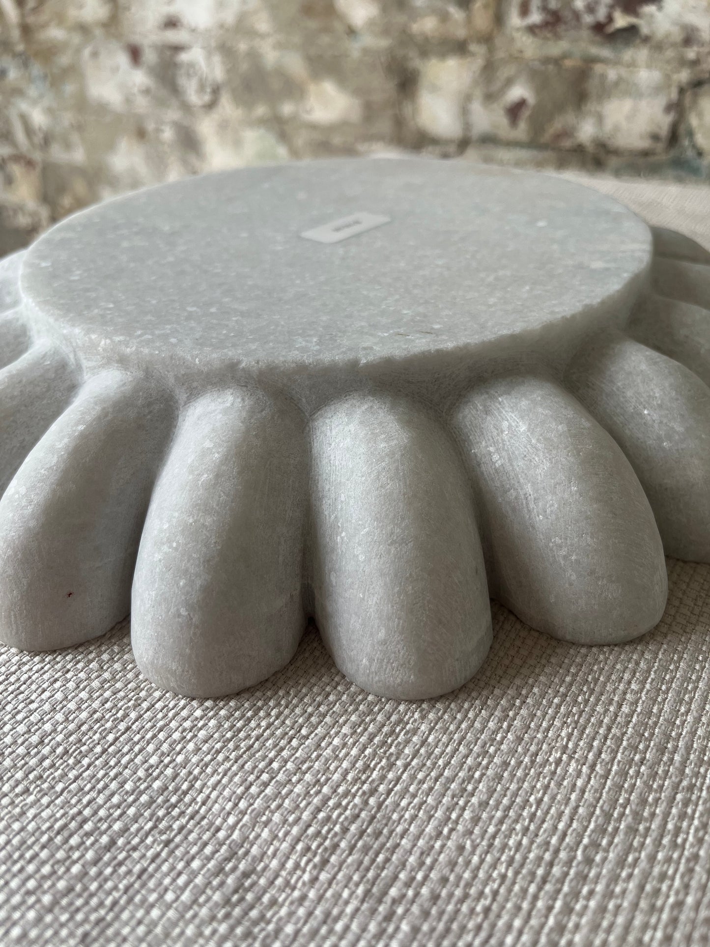 Handcrafted Marble Flower Bowl [Only 1 left!]