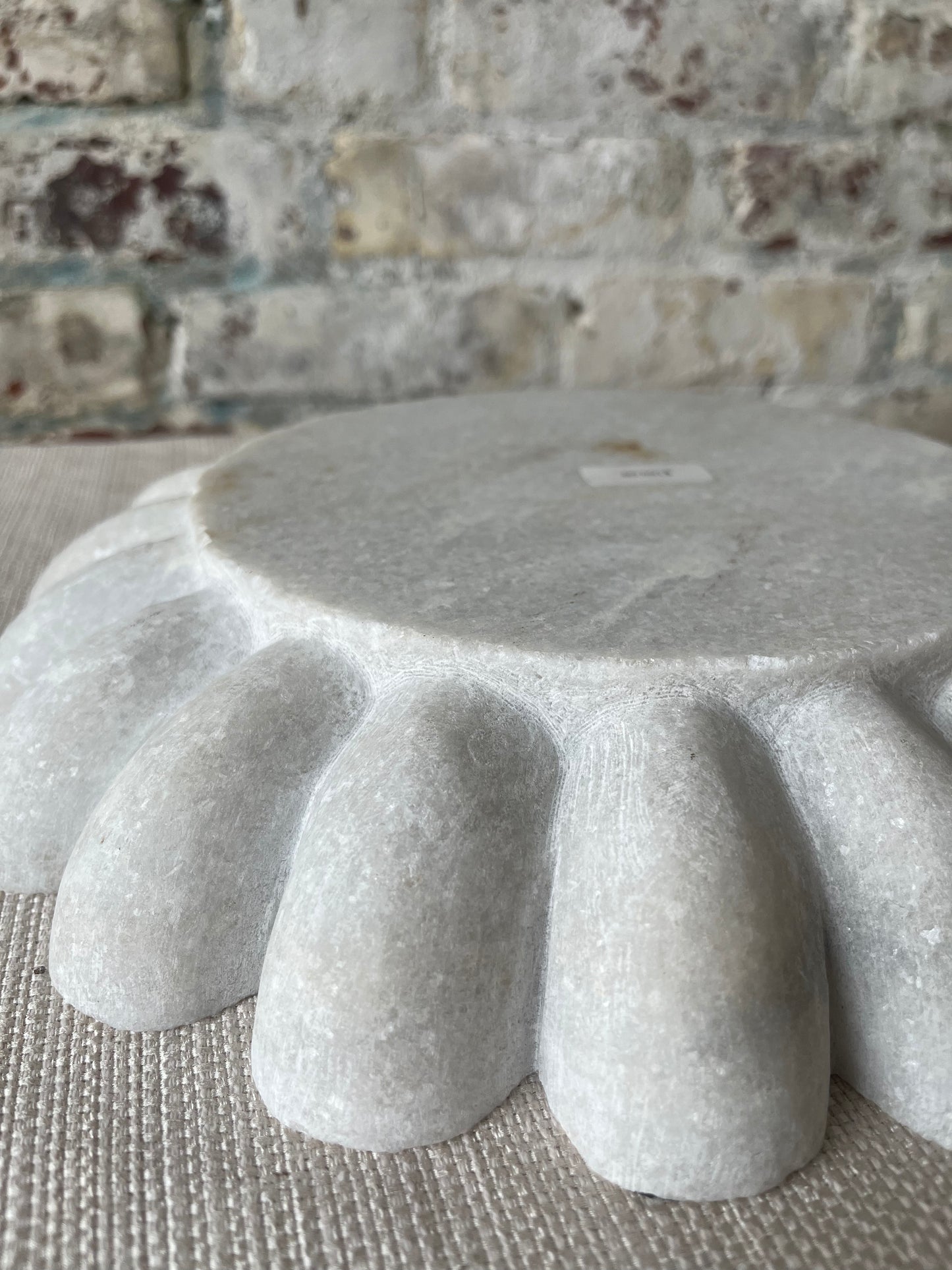 Handcrafted Marble Flower Bowl [Only 1 left!]