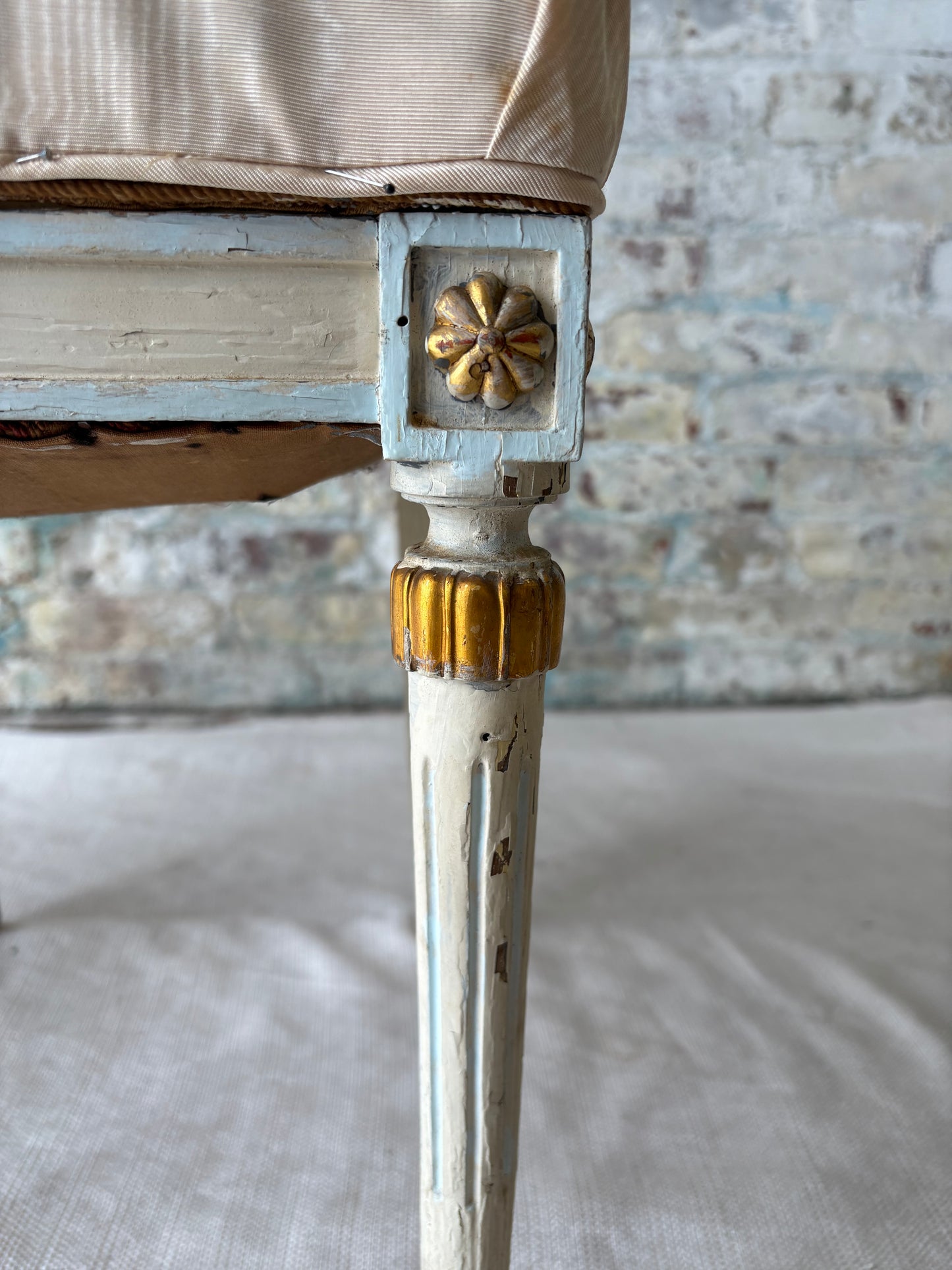 Pair of Antique Neoclassical Painted Side Chairs – Provenance from the Heiress of Macy’s Estate