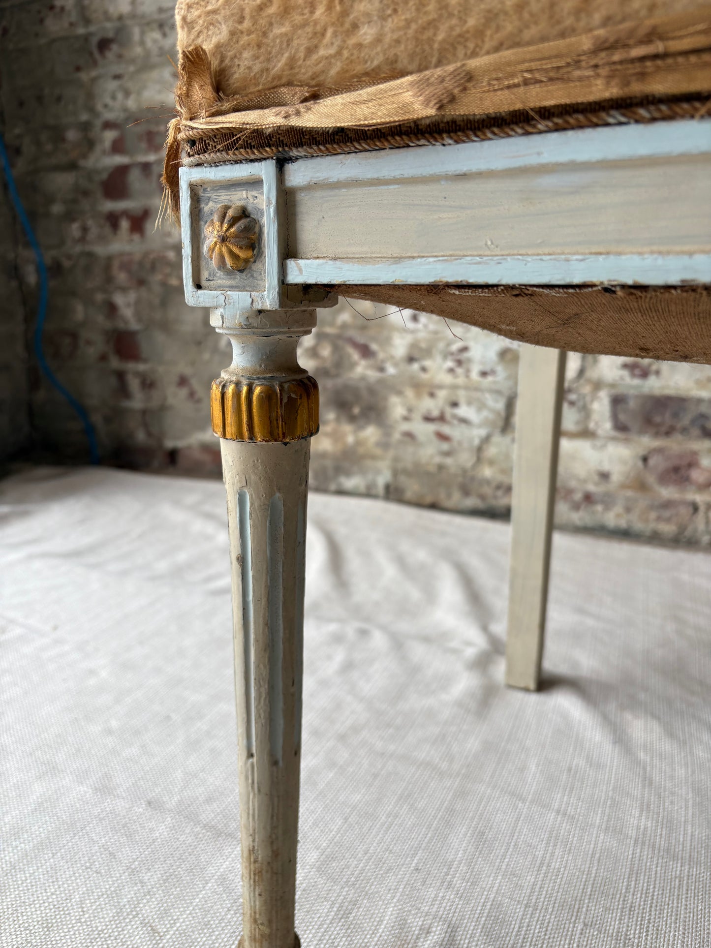 Pair of Antique Neoclassical Painted Side Chairs – Provenance from the Heiress of Macy’s Estate