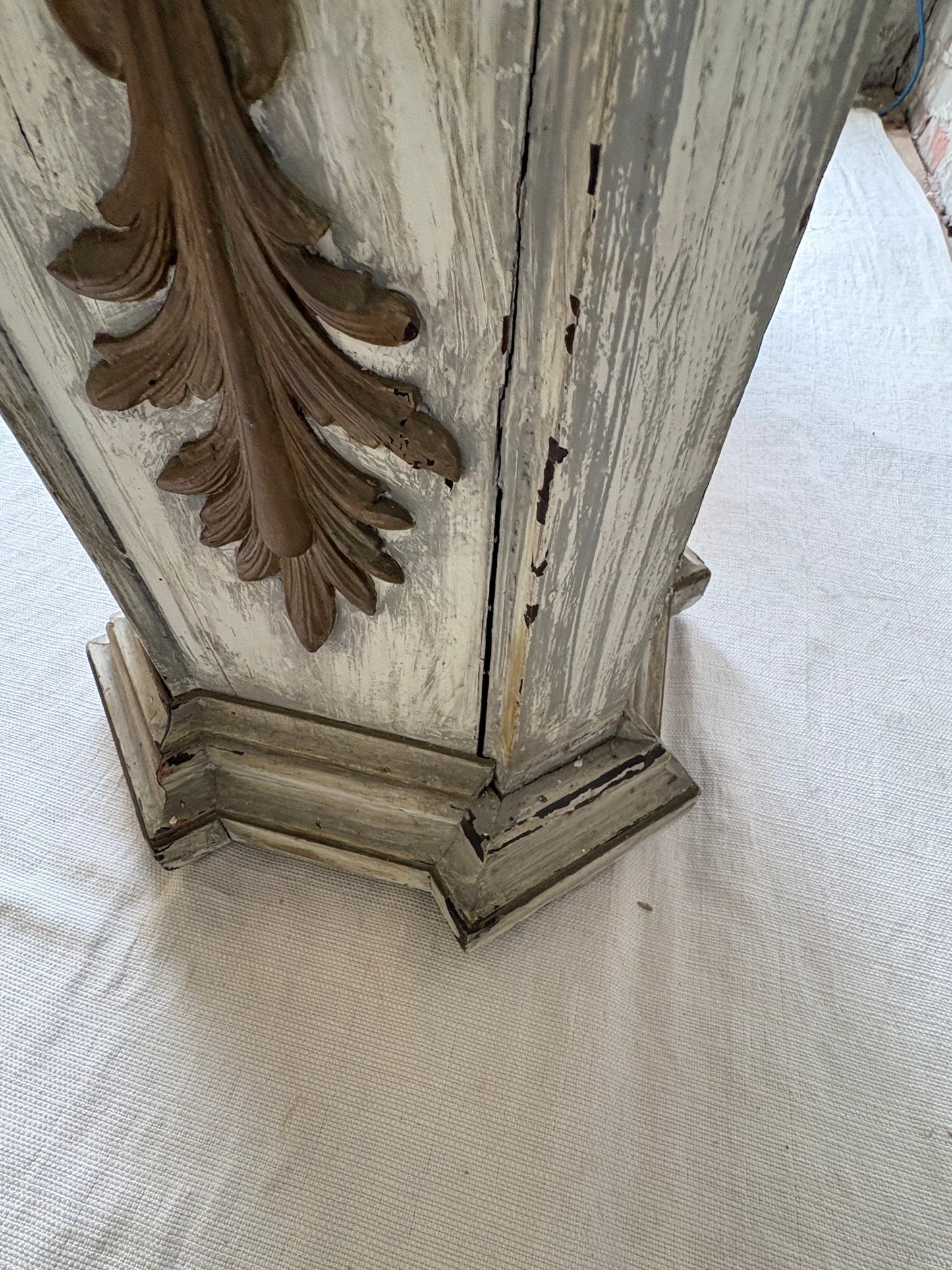 Pair of Vintage Wood Pedestals