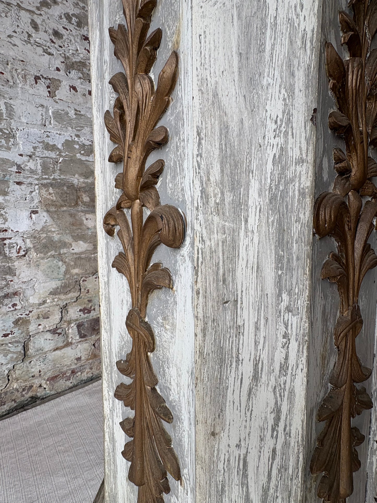 Pair of Vintage Wood Pedestals
