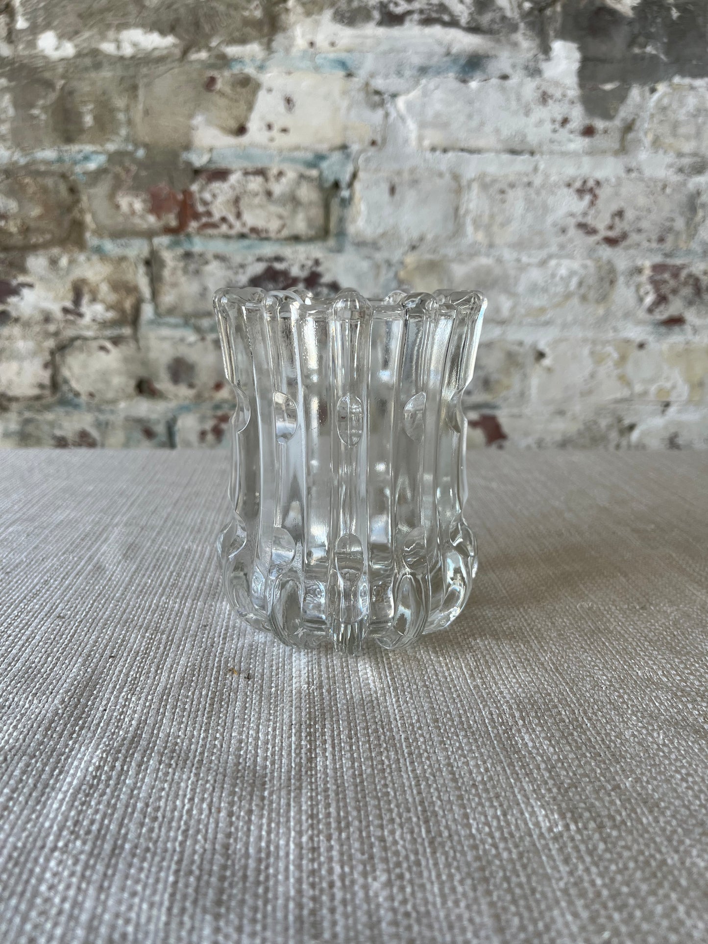 Vintage Imperial Glass Ohio Broken Column Open Sugar, Spooner or Vase