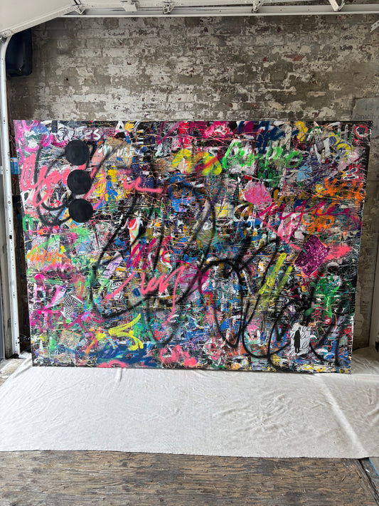 JP Kilkenny | Monumental Mixed Media Original, "Untitled"