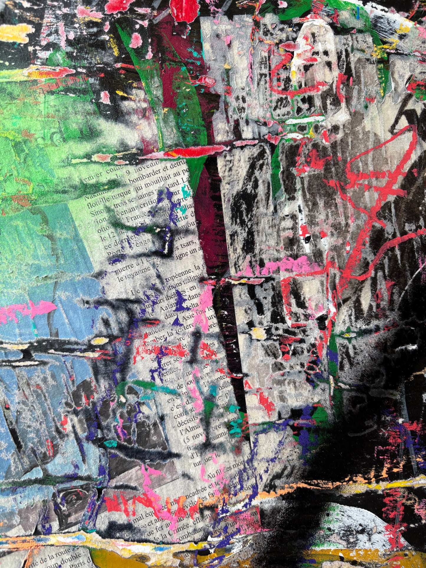 JP Kilkenny | Monumental Mixed Media Original, "Untitled"