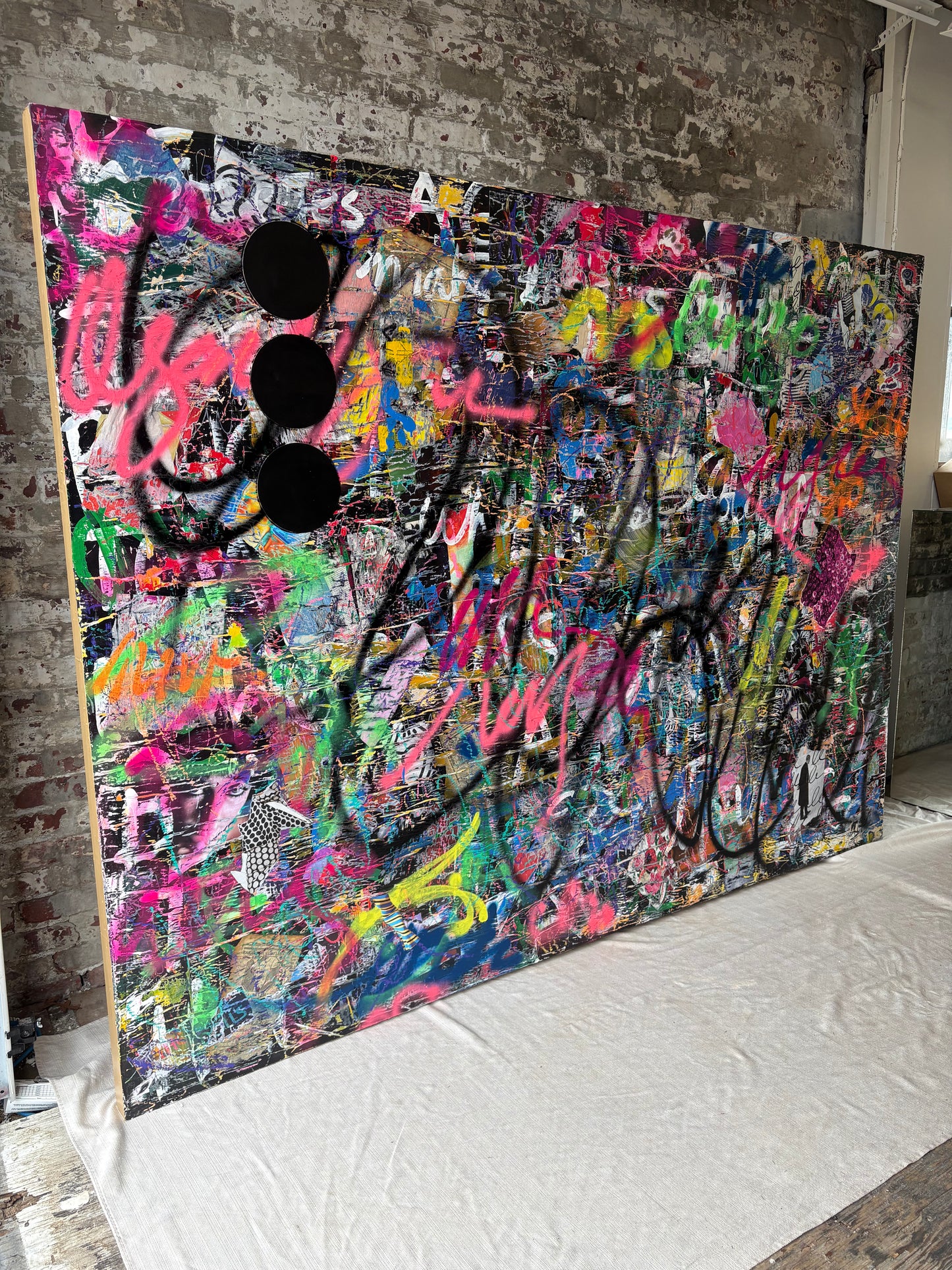 JP Kilkenny | Monumental Mixed Media Original, "Untitled"