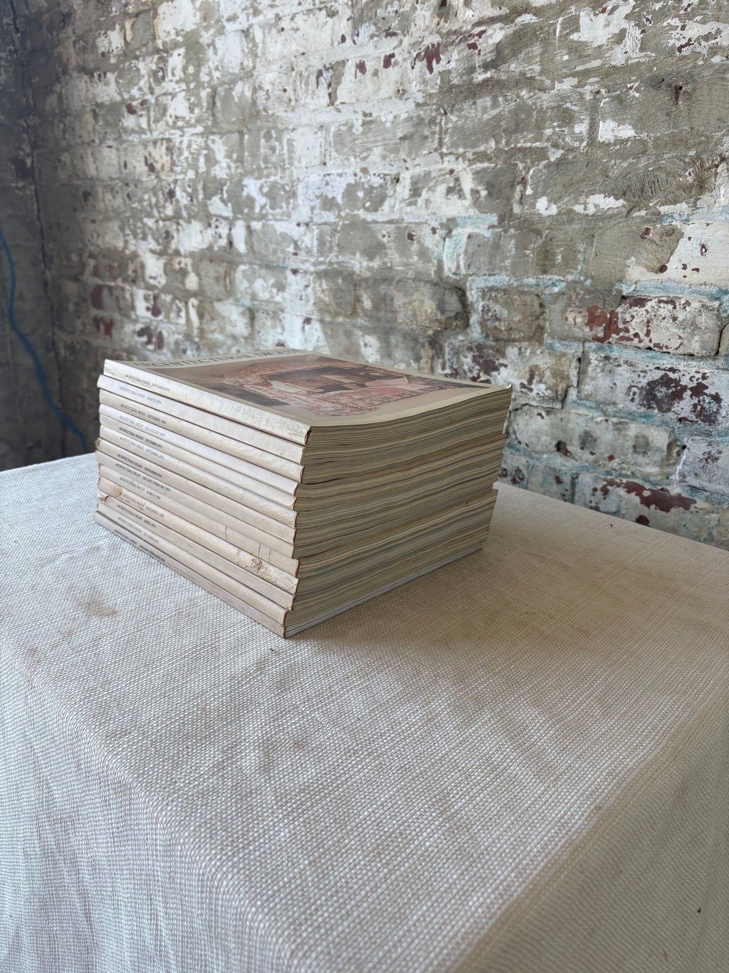 Vintage Architectural Digest Magazine Collection from the Estate of the Heiress to Macy’s