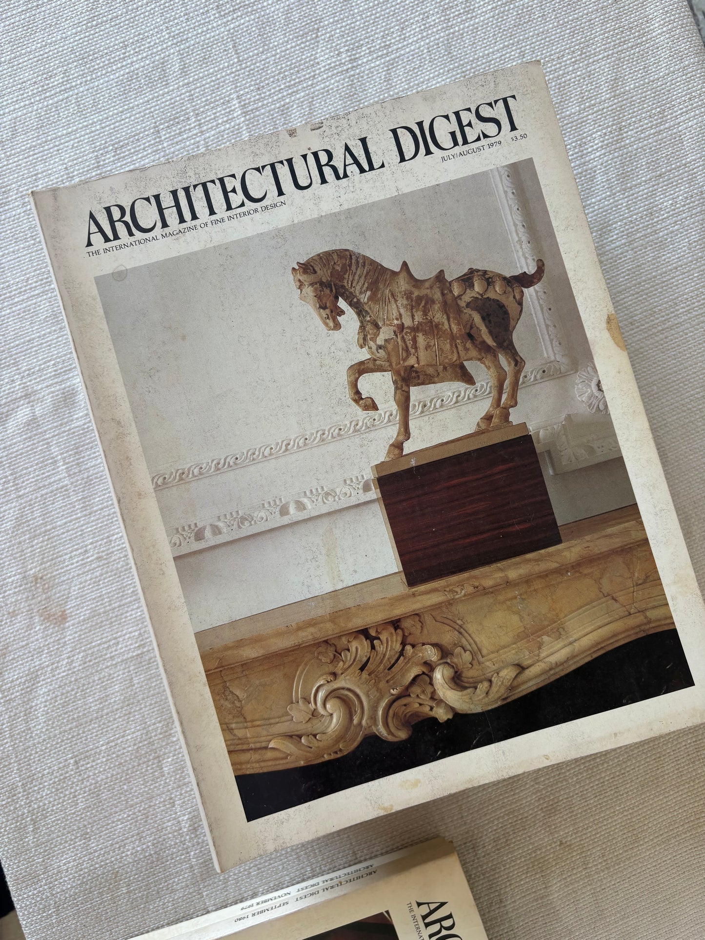 Vintage Architectural Digest Magazine Collection from the Estate of the Heiress to Macy’s