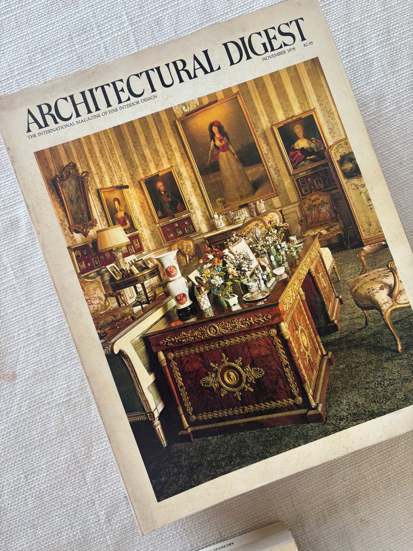 Vintage Architectural Digest Magazine Collection from the Estate of the Heiress to Macy’s