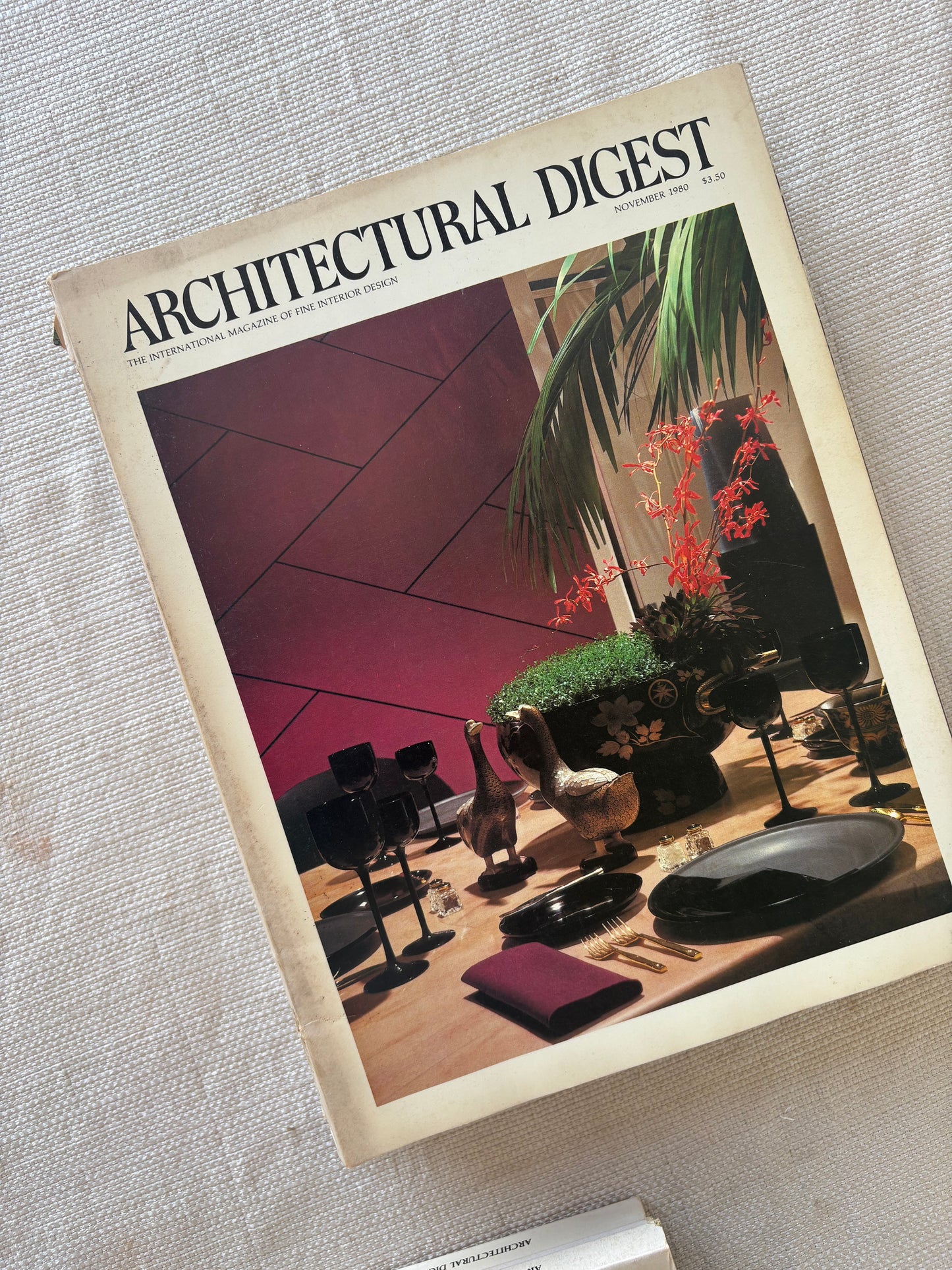 Vintage Architectural Digest Magazine Collection from the Estate of the Heiress to Macy’s