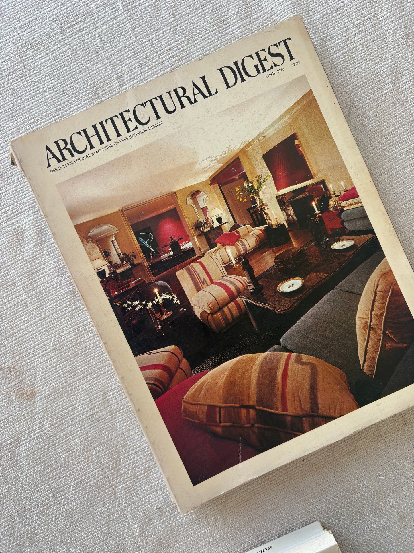 Vintage Architectural Digest Magazine Collection from the Estate of the Heiress to Macy’s