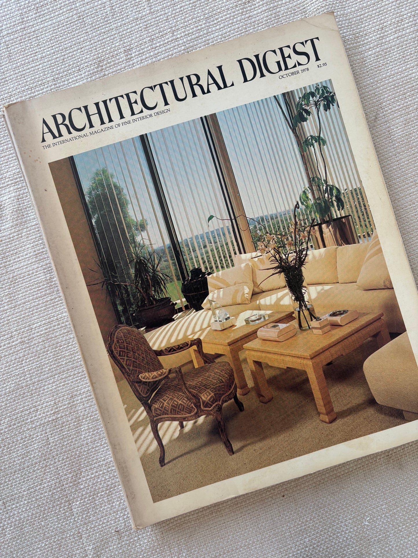 Vintage Architectural Digest Magazine Collection from the Estate of the Heiress to Macy’s