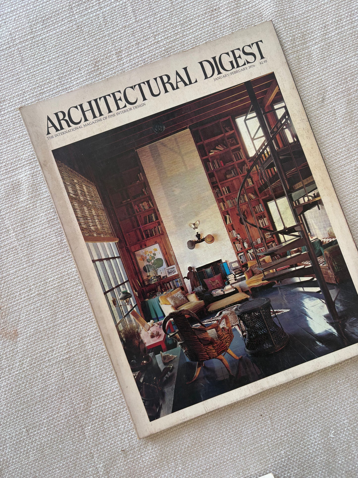 Vintage Architectural Digest Magazine Collection from the Estate of the Heiress to Macy’s