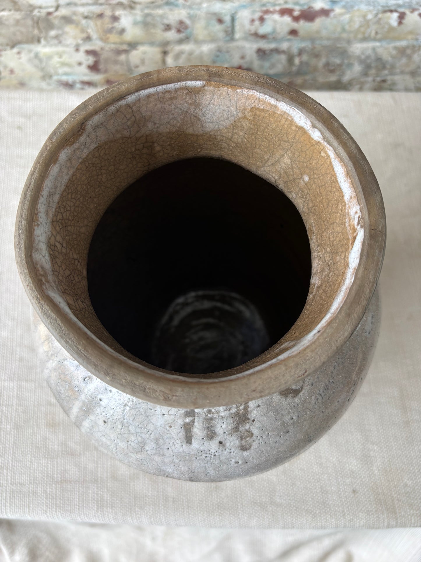 Oaxaca Tibon Glaze Vase / Handcrafted Artisan Ceramic Vessel