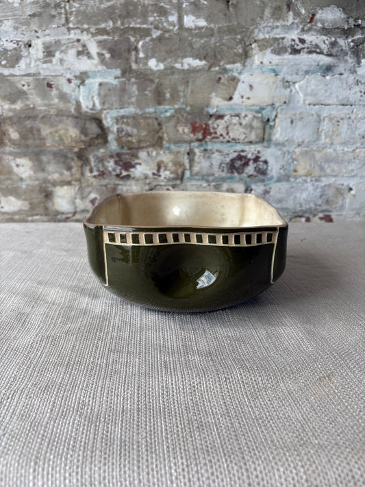 Vintage AULT Handcrafted Ceramic Bowl / Catchall Vessel