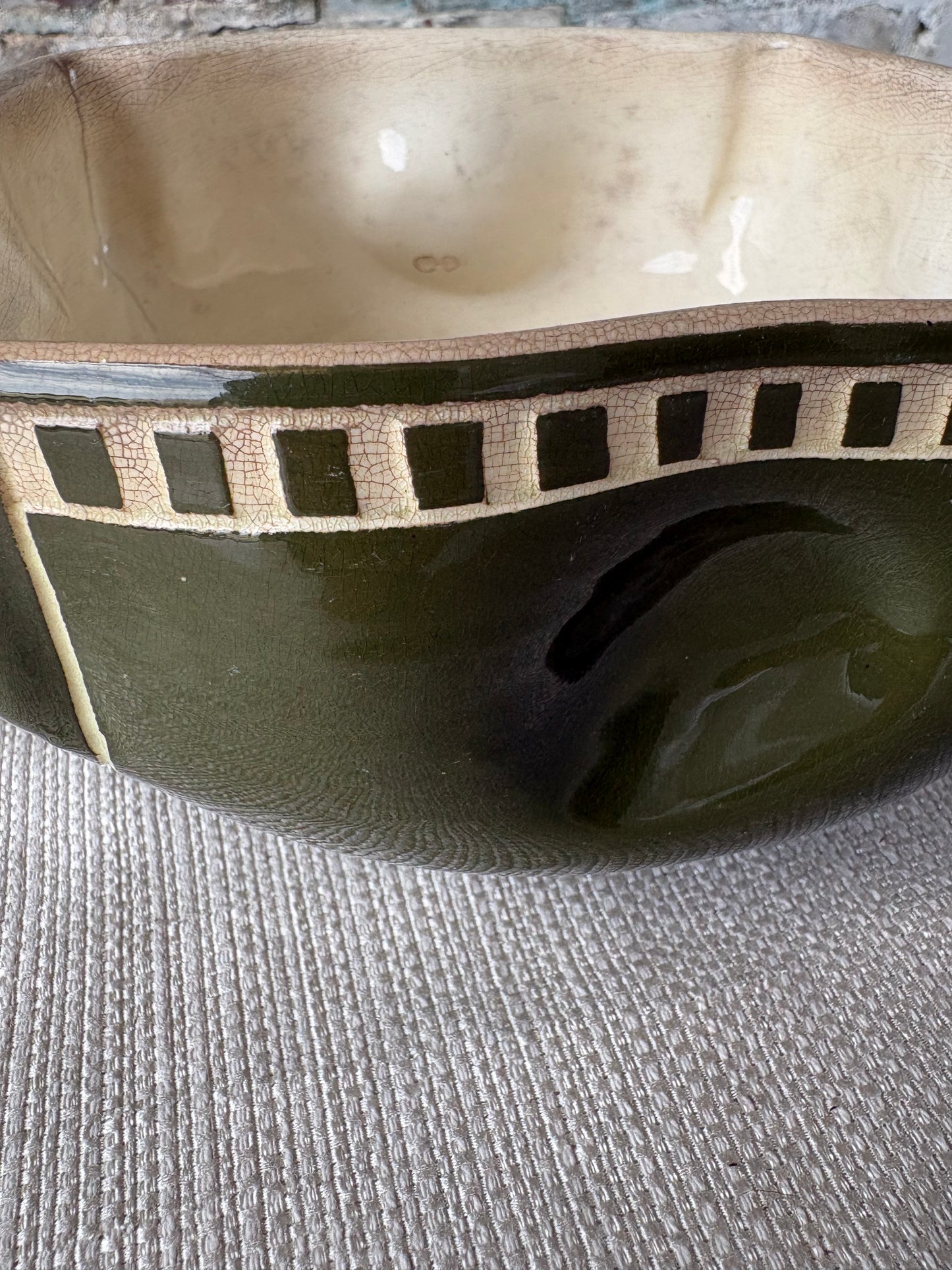 Vintage AULT Handcrafted Ceramic Bowl / Catchall Vessel