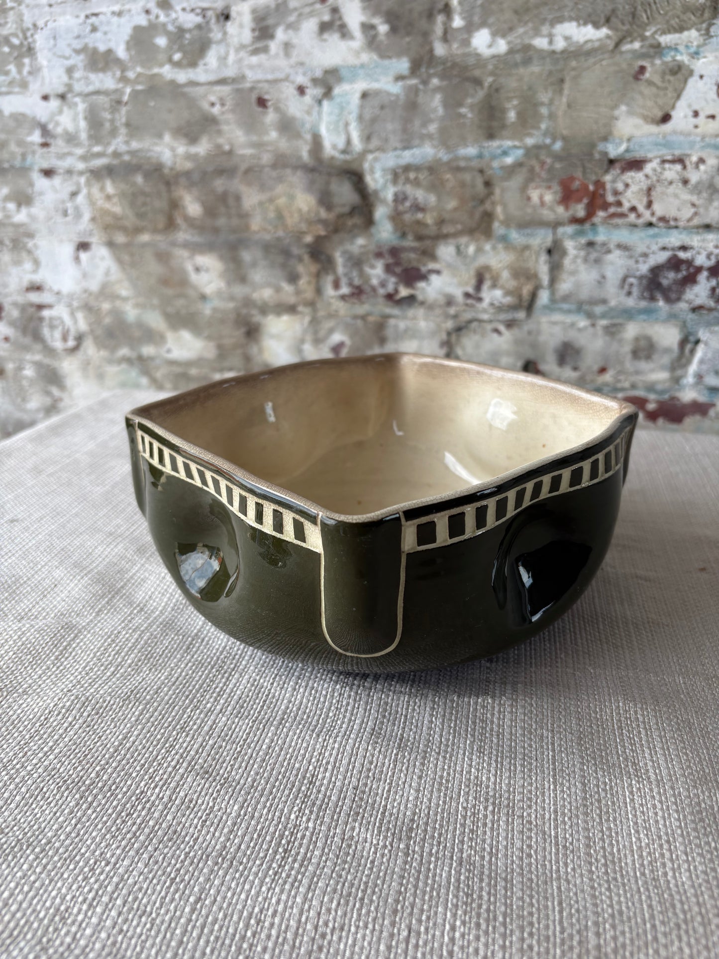 Vintage AULT Handcrafted Ceramic Bowl / Catchall Vessel