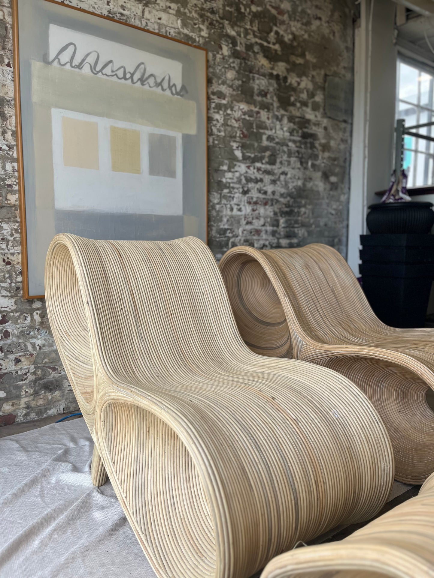 Parabola Deck Chair with Ottoman (Price is for EACH)