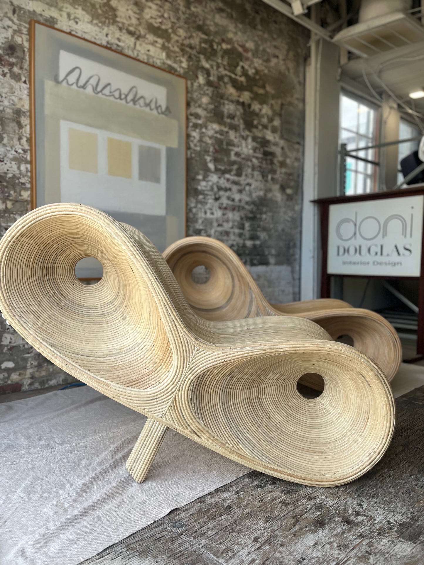 Parabola Deck Chair with Ottoman (Price is for EACH)