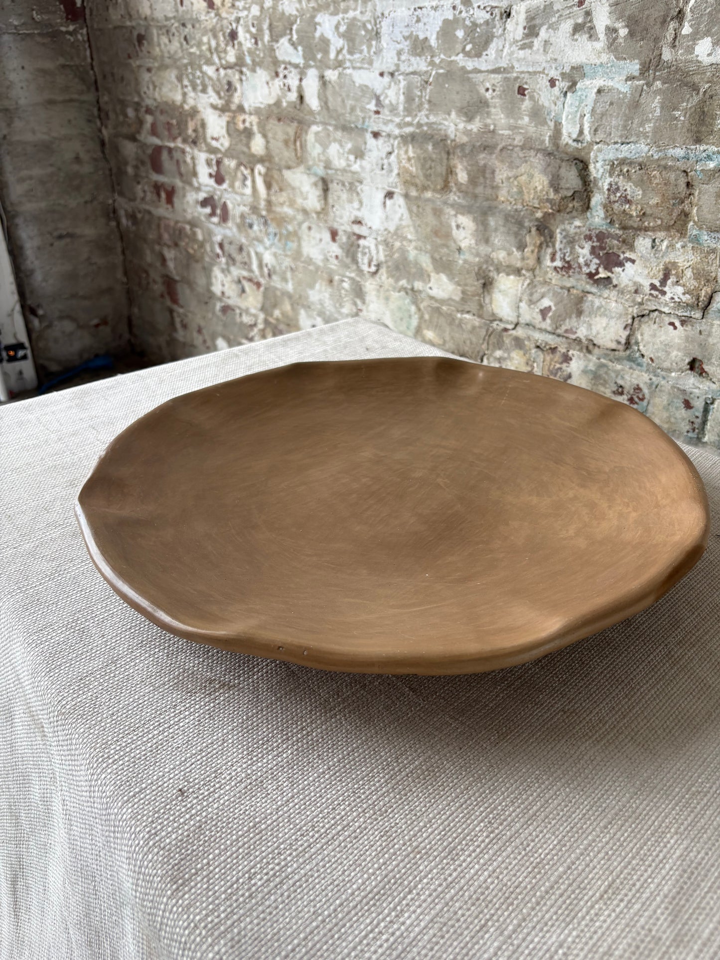 Puebla Round Serving Tray (Natural)