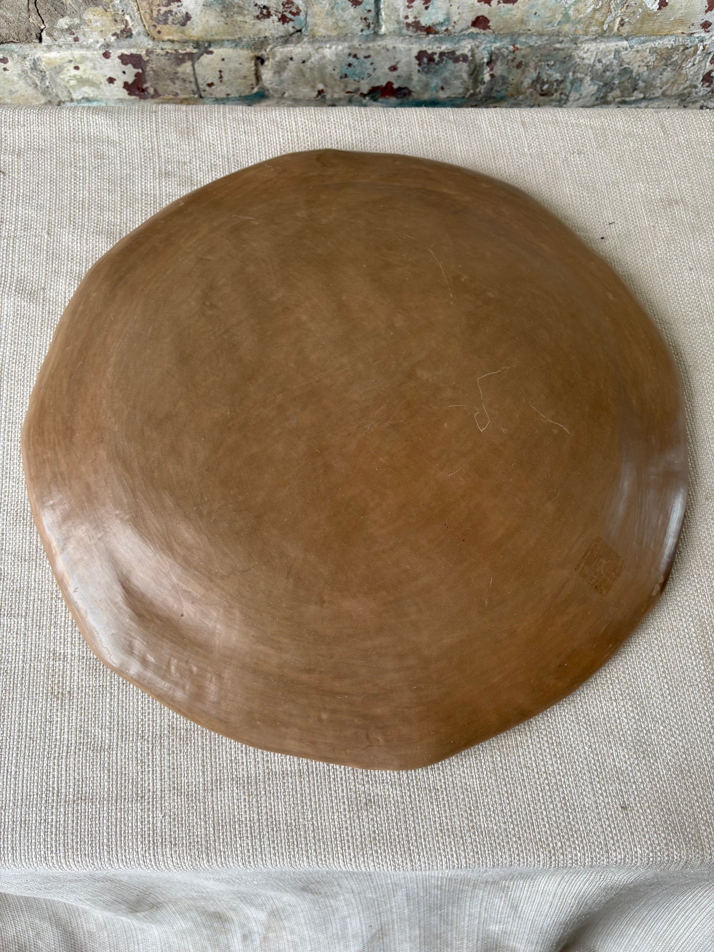 Puebla Round Serving Tray (Natural)