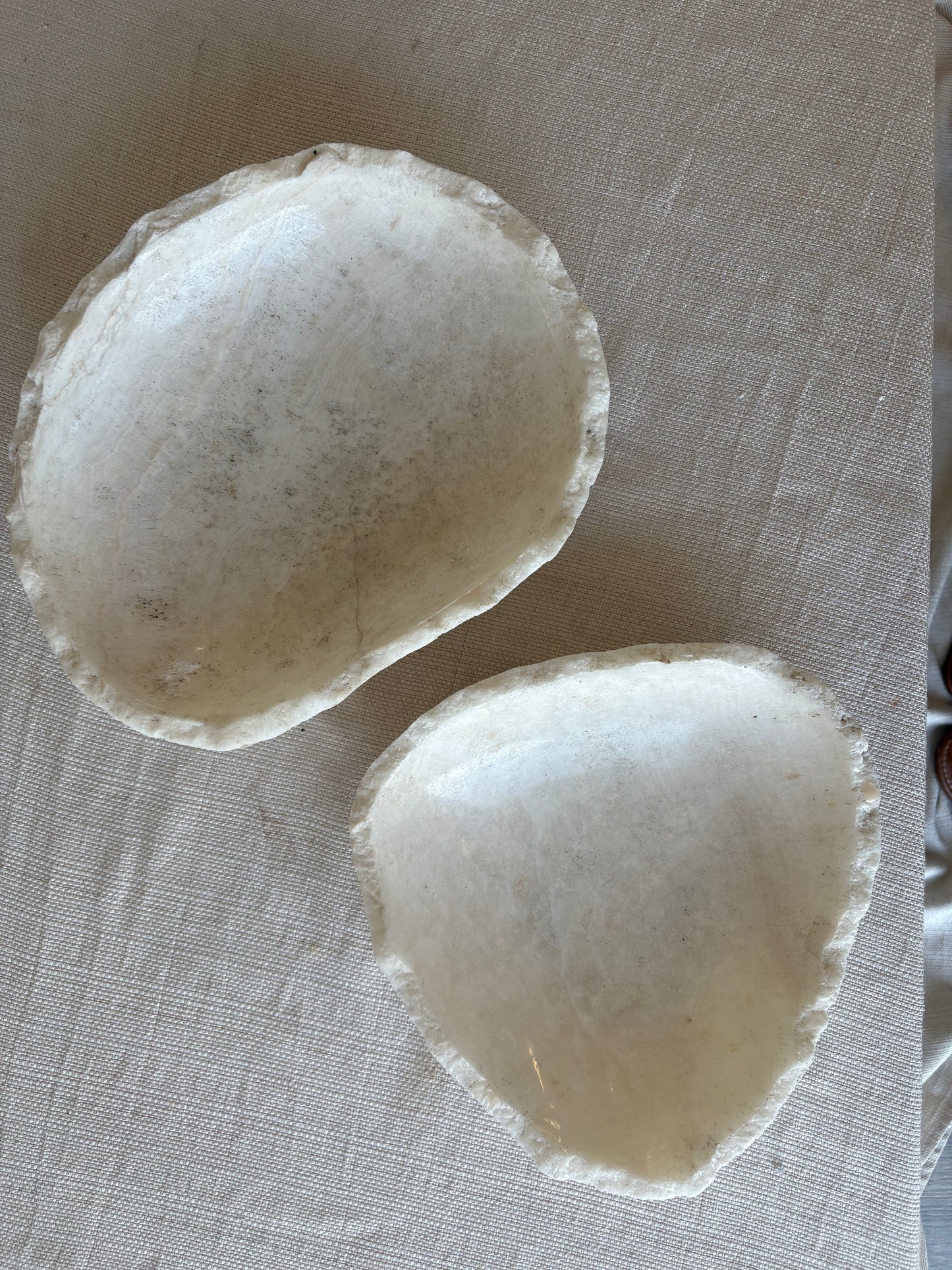 Raw Edge White Onyx Bowl [2 available]
