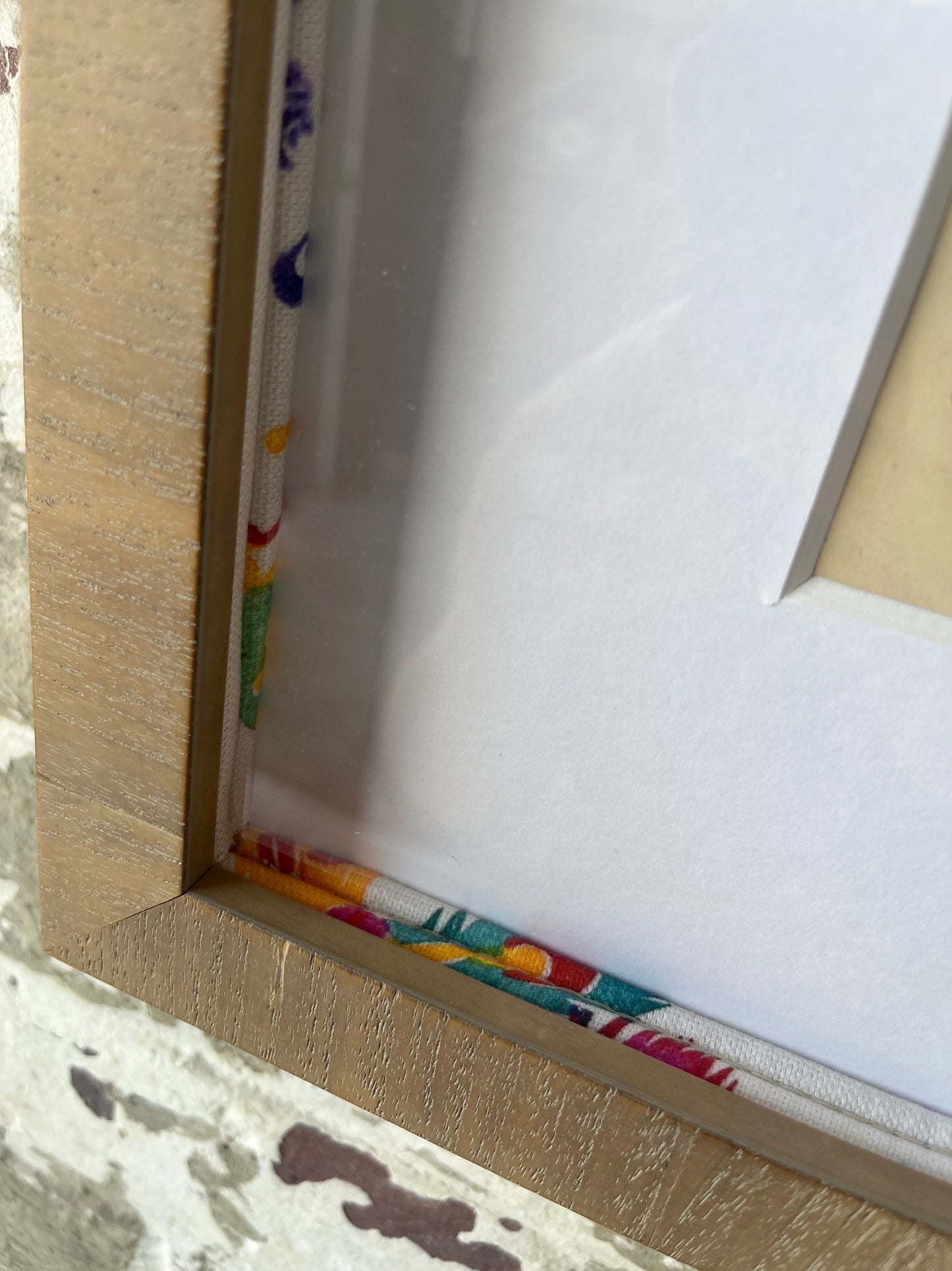 “Let Shit Go” – Framed Mixed Media Art on Vintage Book Page