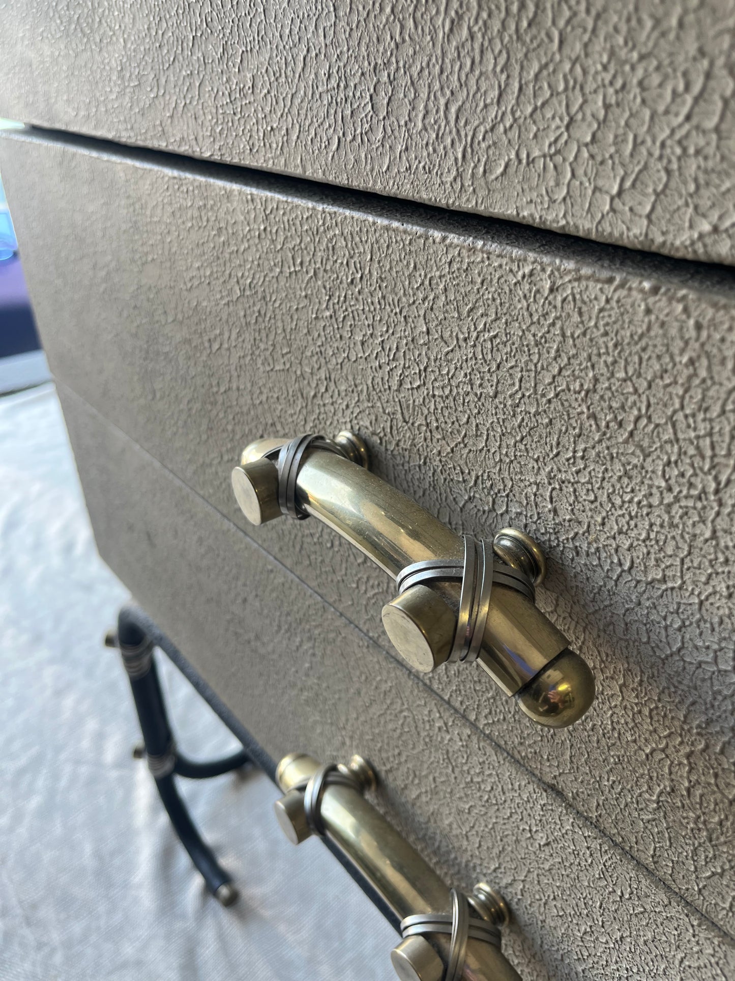 One of A Kind Painted Side Table