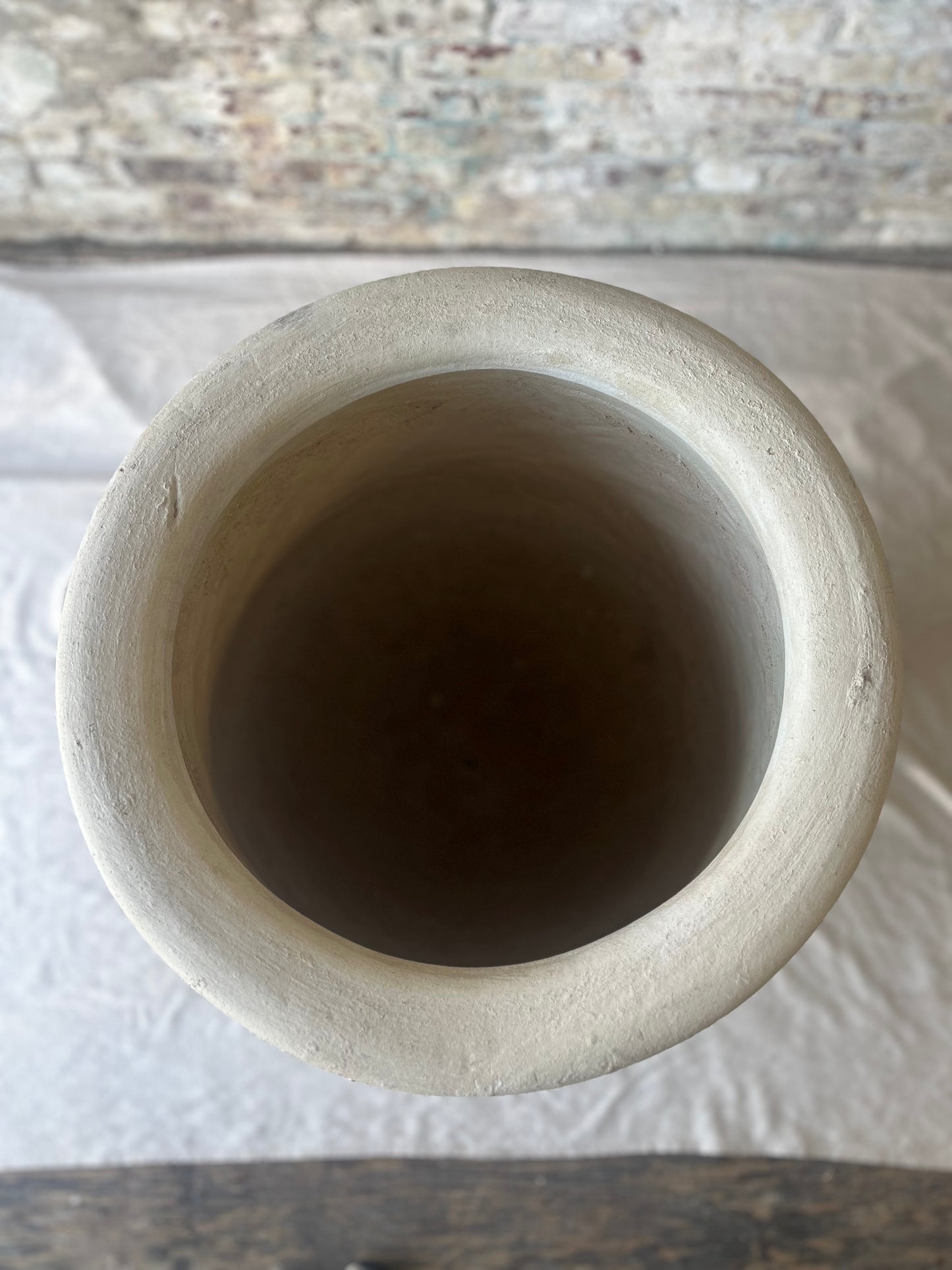 Tamegrout Oversized Textured Ceramic Floor Vessel