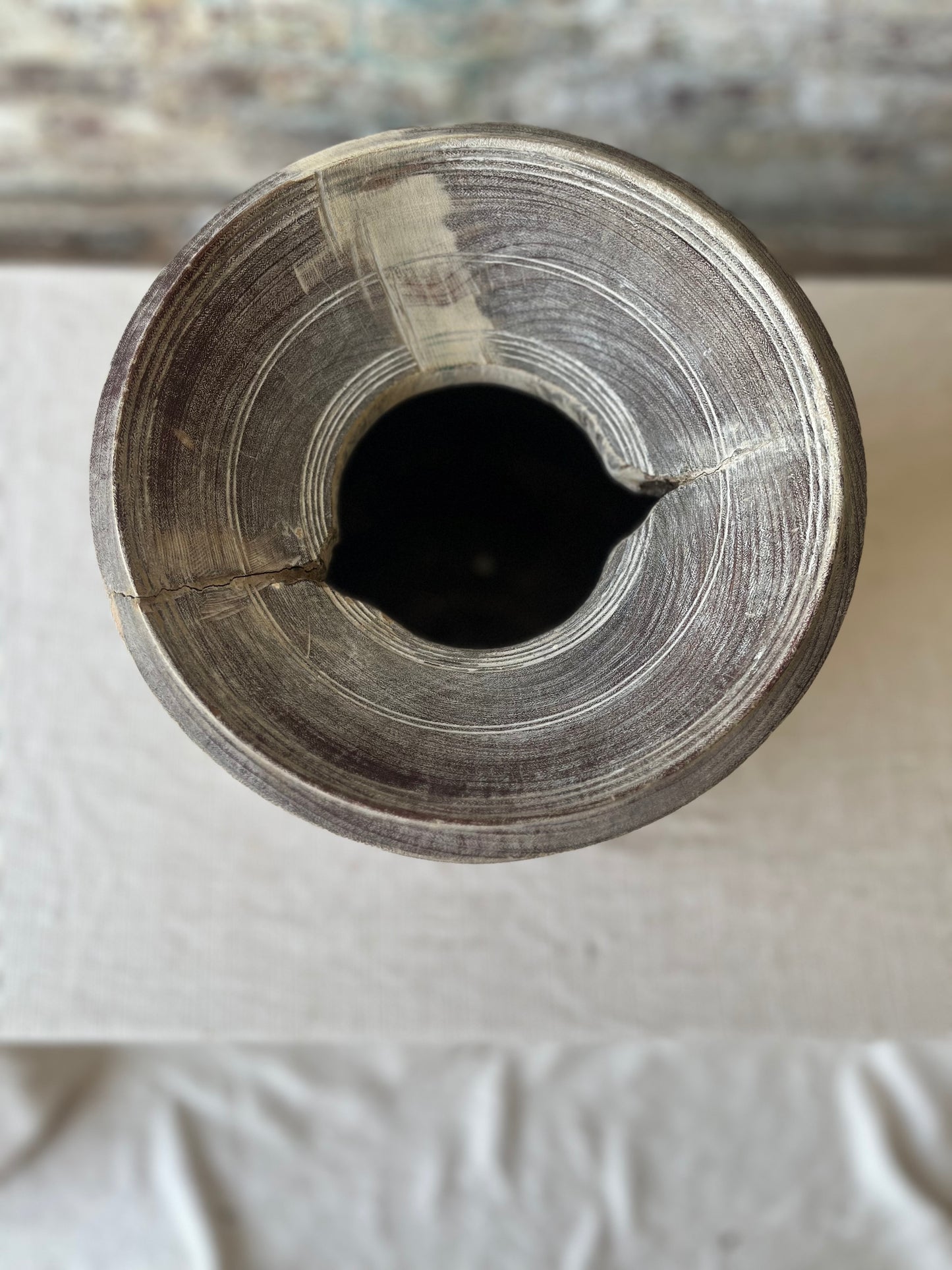 Hand-Carved Vintage Wooden Pots – Individually/Price Sold