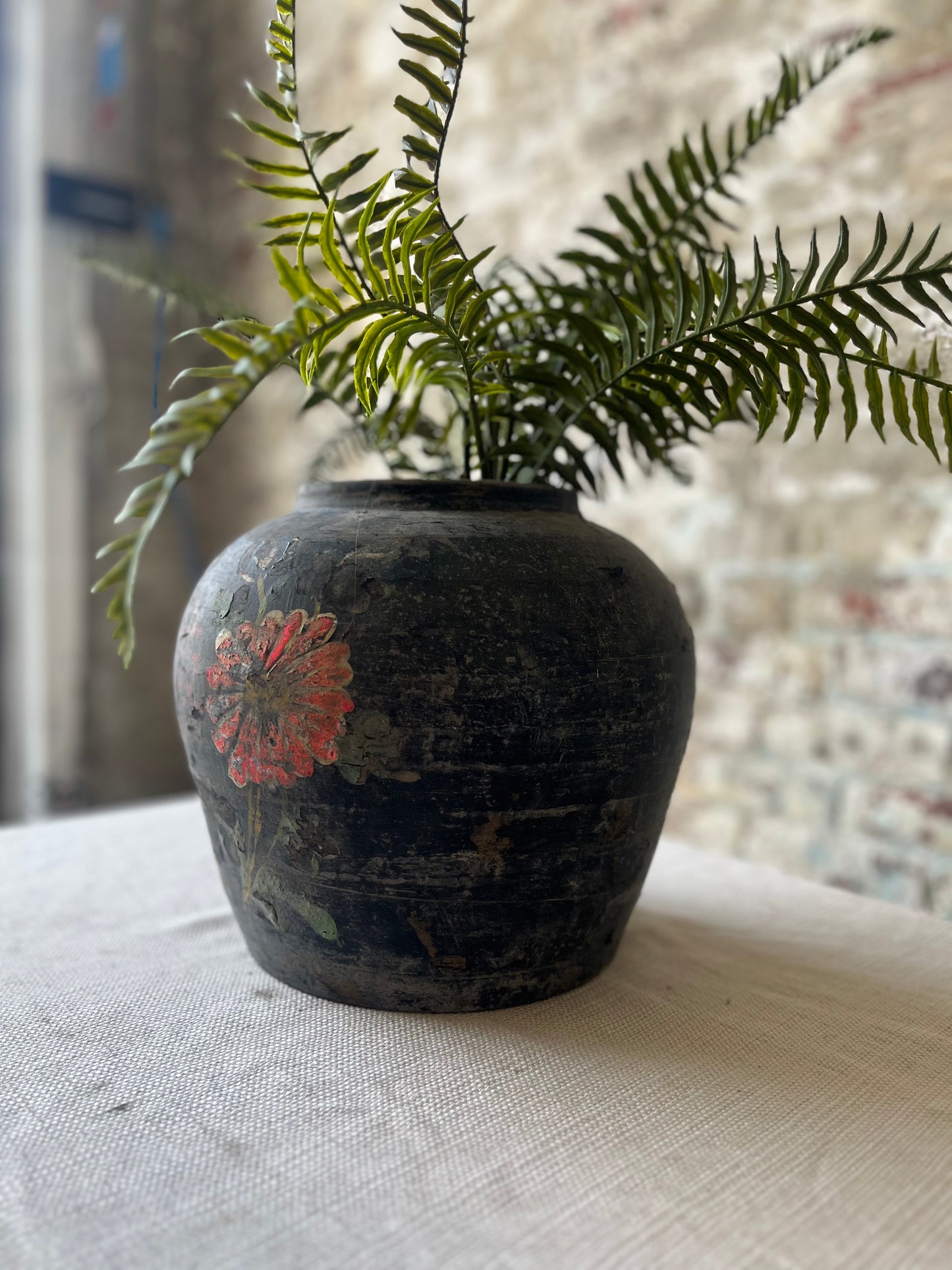 Botanical Noir Vase