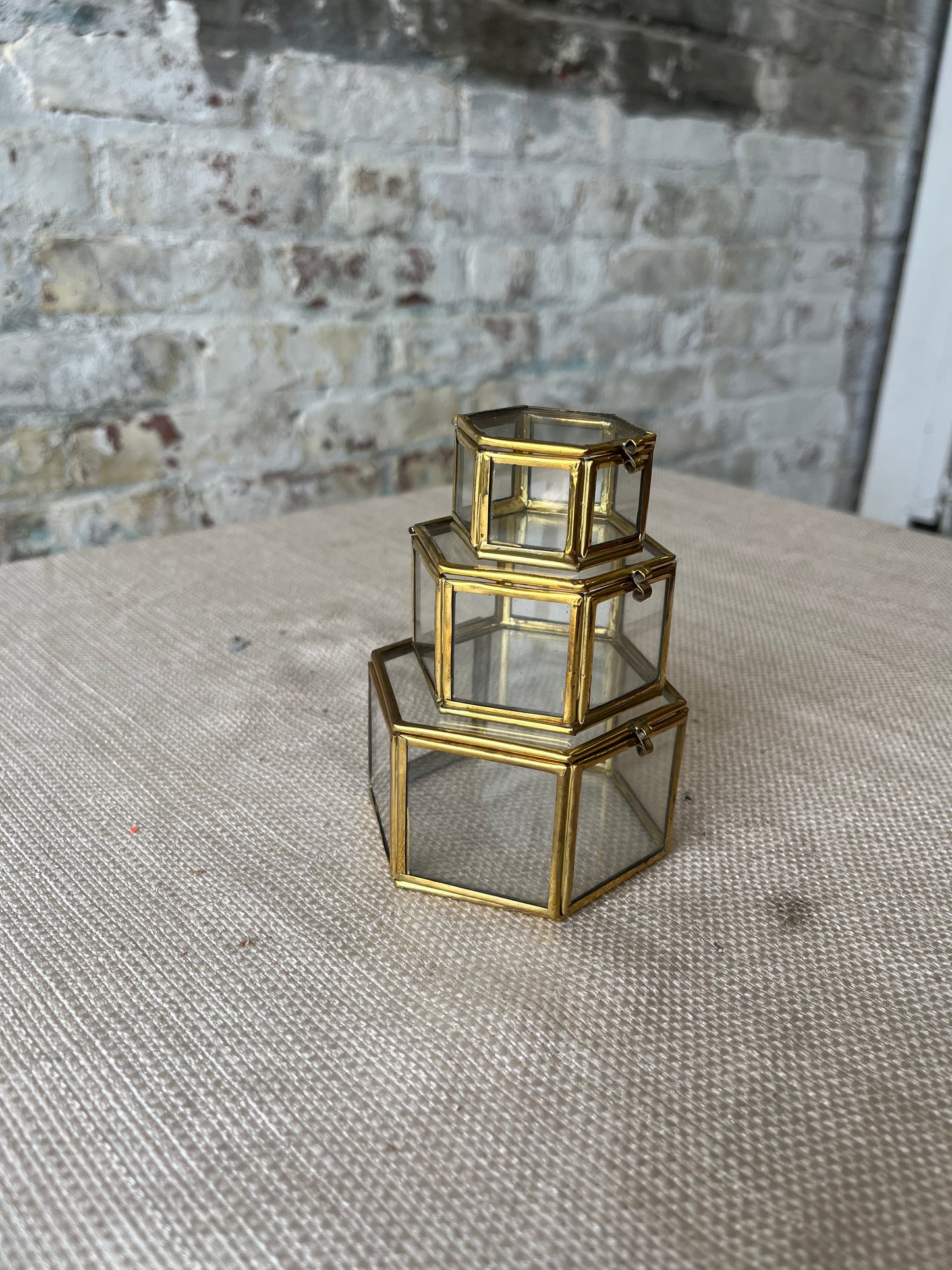 Gold Trinket Box Set