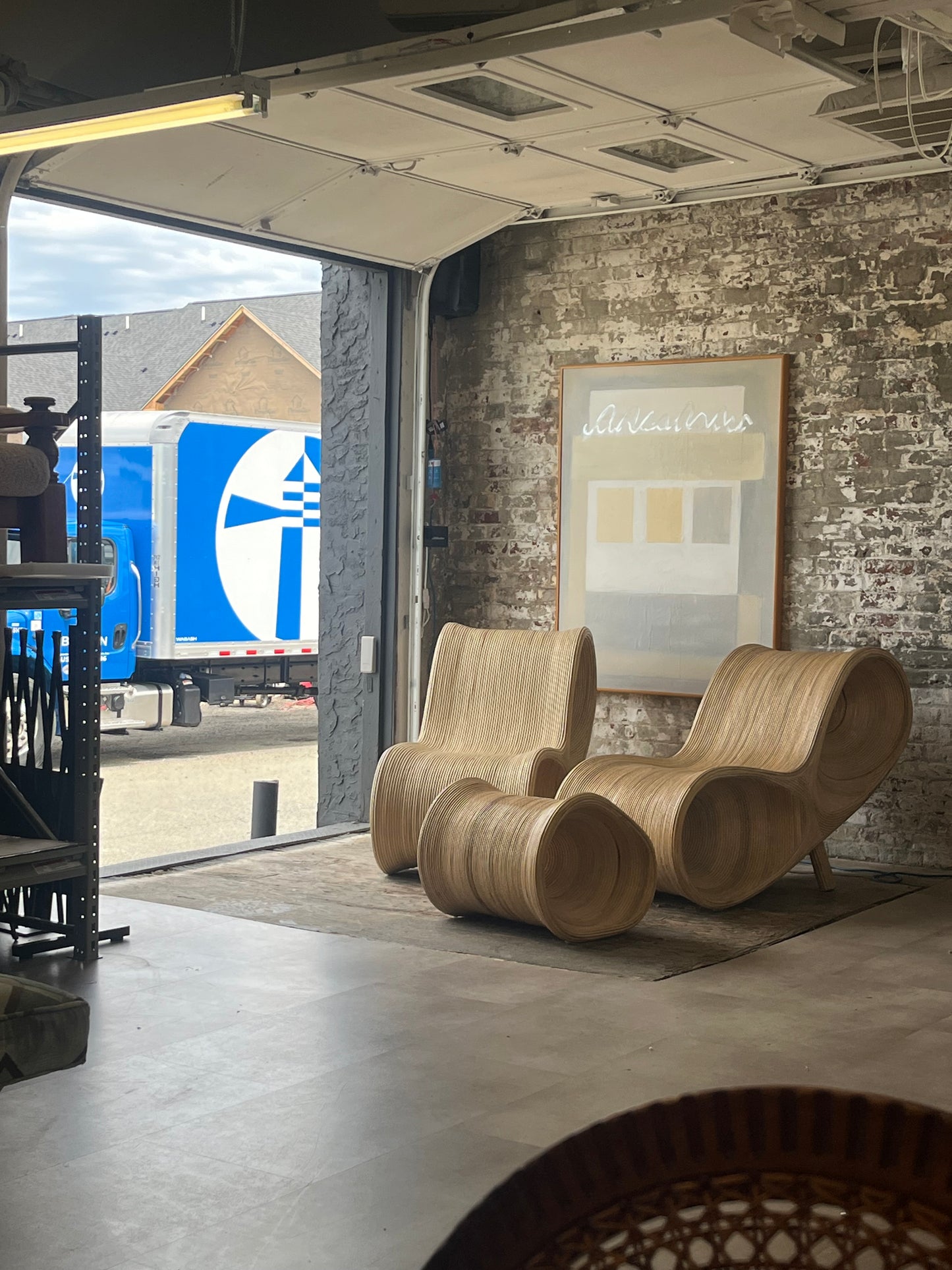 Parabola Deck Chair with Ottoman (Price is for EACH)