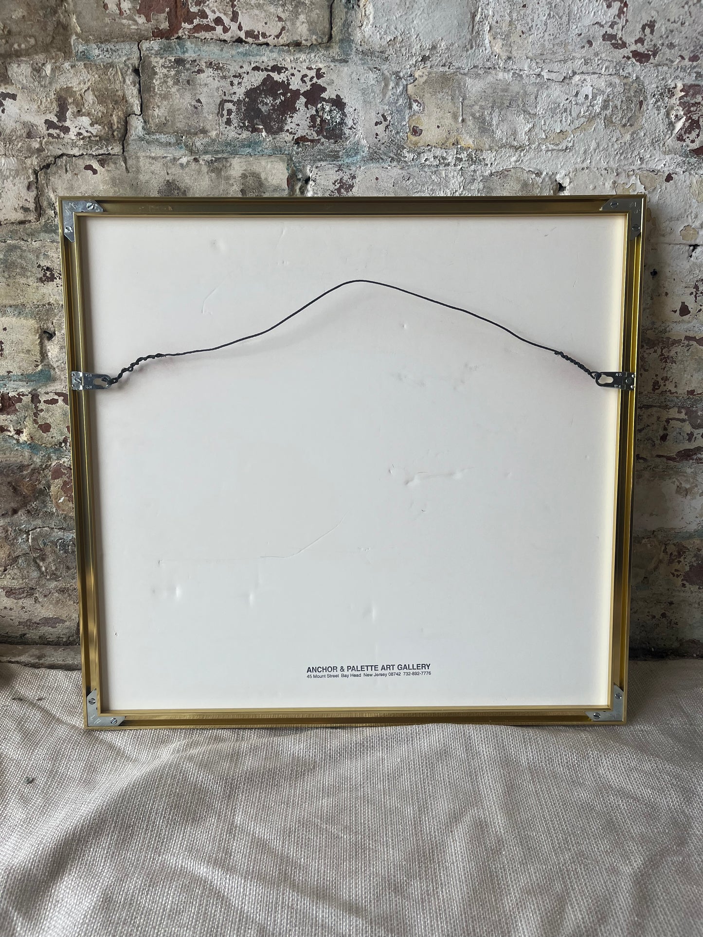 Framed Limited Edition Print - Beach Scene by Dick Lee
