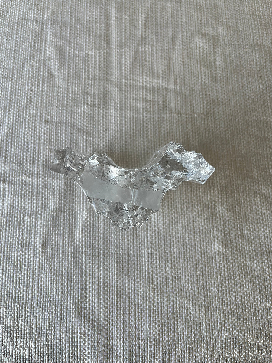 Vintage Rosenthal Inca Crystal Ice Taper