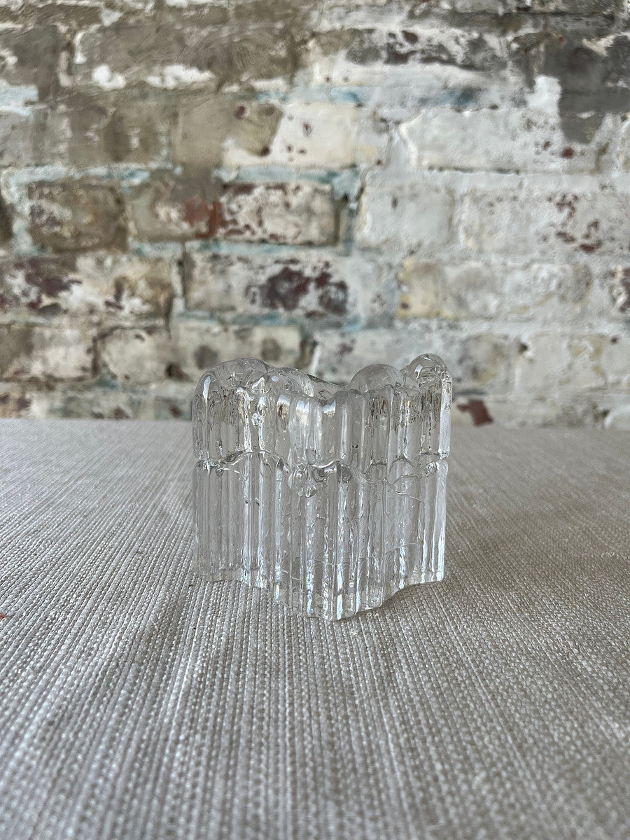 Vintage Rosenthal Inca Crystal Ice Taper