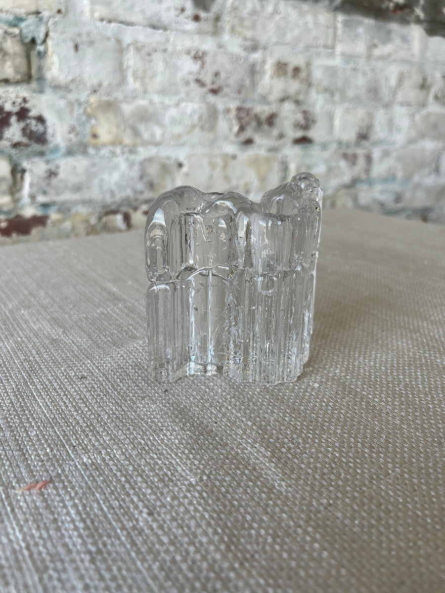 Vintage Rosenthal Inca Crystal Ice Taper