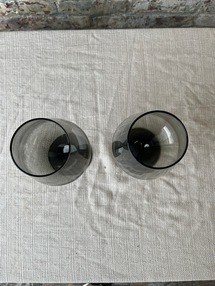 Swedish Gully Smoke Wine Glasses - Set of 2